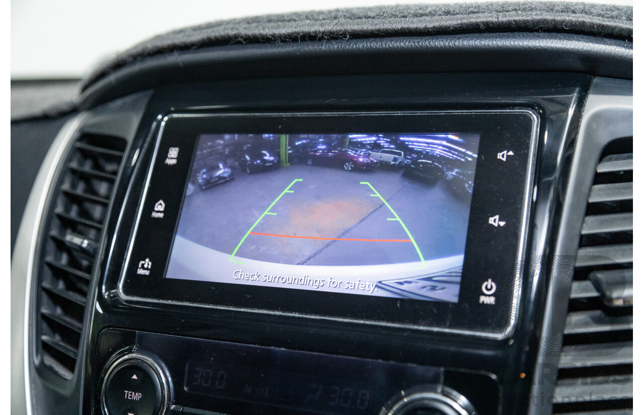 06/2016 Mitsubishi Pajero Sport GLS (4x4) MY16 QE 4d Wagon White Turbo Diesel 2.4L - 7 Seater