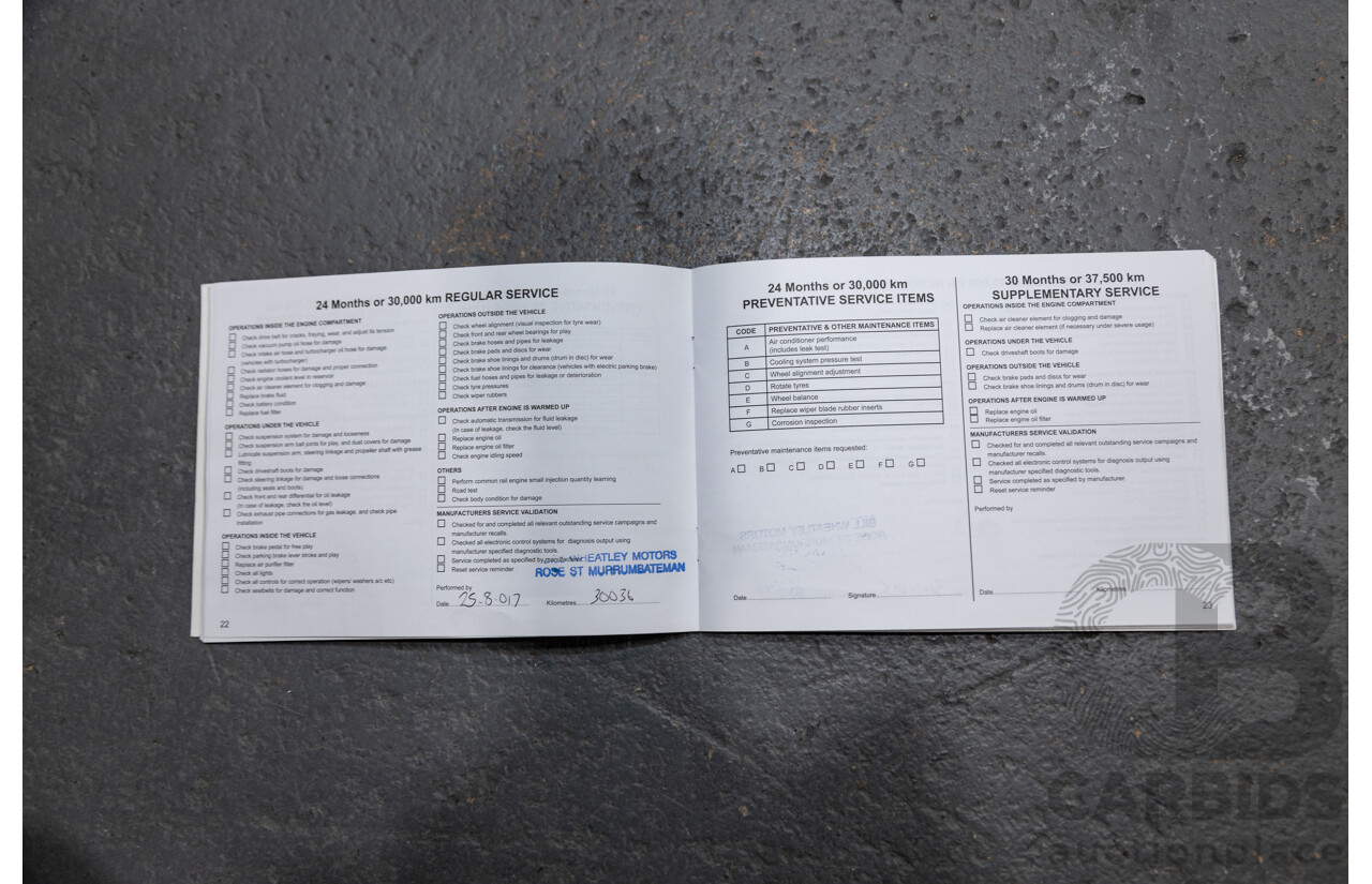 06/2016 Mitsubishi Pajero Sport GLS (4x4) MY16 QE 4d Wagon White Turbo Diesel 2.4L - 7 Seater