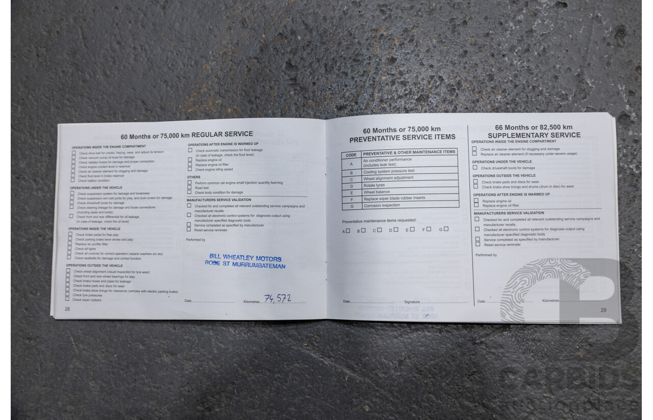 06/2016 Mitsubishi Pajero Sport GLS (4x4) MY16 QE 4d Wagon White Turbo Diesel 2.4L - 7 Seater