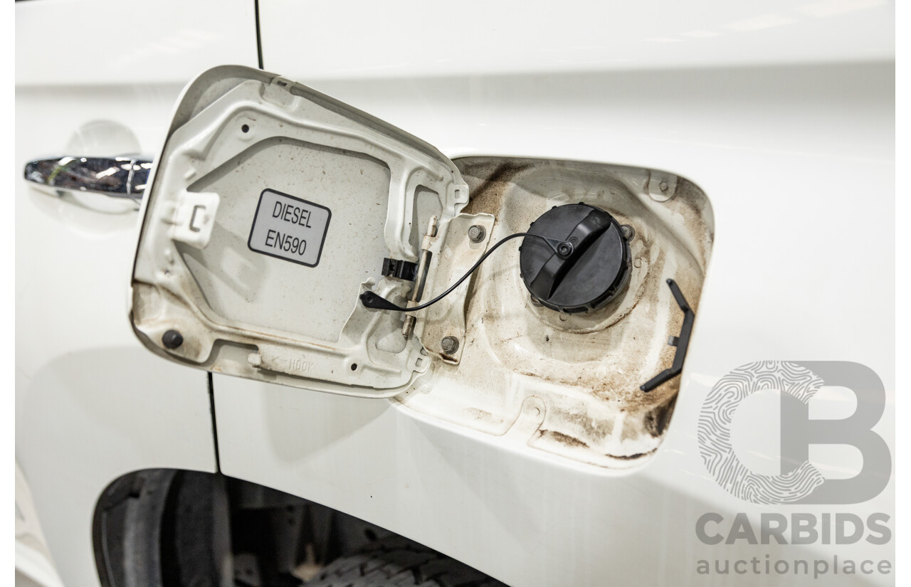 06/2016 Mitsubishi Pajero Sport GLS (4x4) MY16 QE 4d Wagon White Turbo Diesel 2.4L - 7 Seater