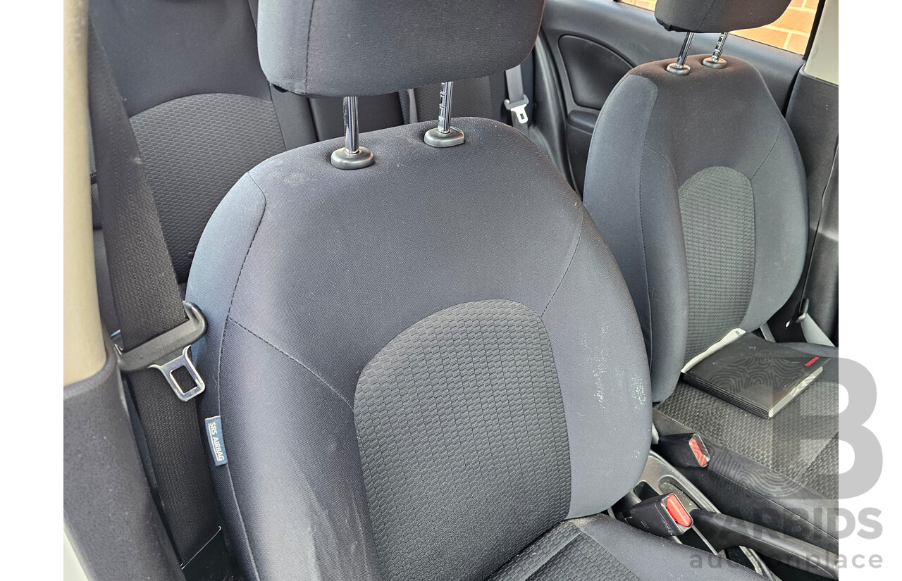 9/2011 Nissan Micra ST K13 5d Hatchback White 1.2L