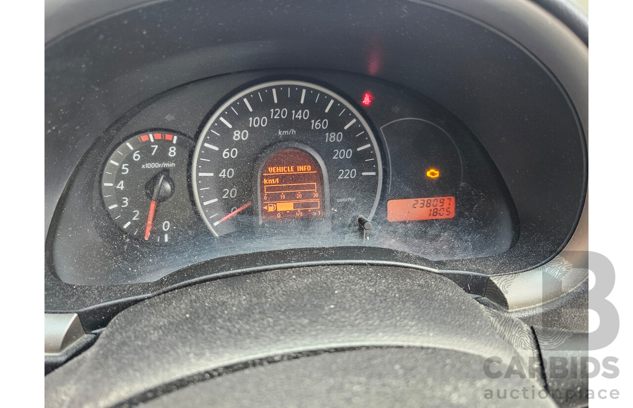 9/2011 Nissan Micra ST K13 5d Hatchback White 1.2L