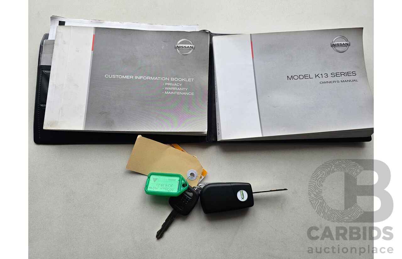 9/2011 Nissan Micra ST K13 5d Hatchback White 1.2L