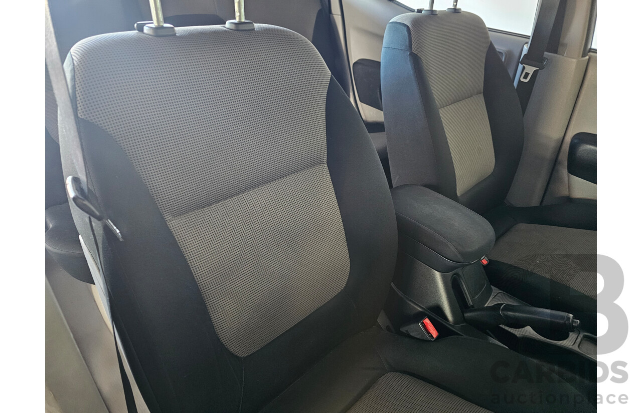 5/2014 Mitsubishi Triton GLX (4x4) MN MY14 UPDATE Double Cab Utility Black 2.5L