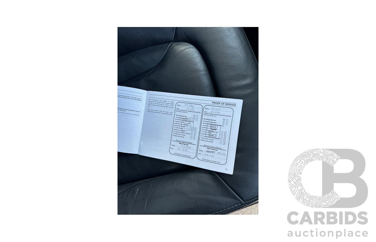 6/2010 Audi Q7 4.2 TDI Quattro (AWD) S-Line Package MY10 Upgrade 4d Wagon Ice Silver Metallic Turbo Diesel V8 4.2L - 7 Seater