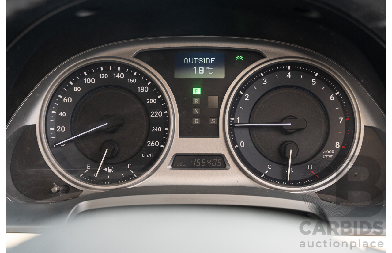 11/2006 Lexus IS250 Prestige GSE20R 4d Sedan Mystic Gold Metallic V6 2.5L