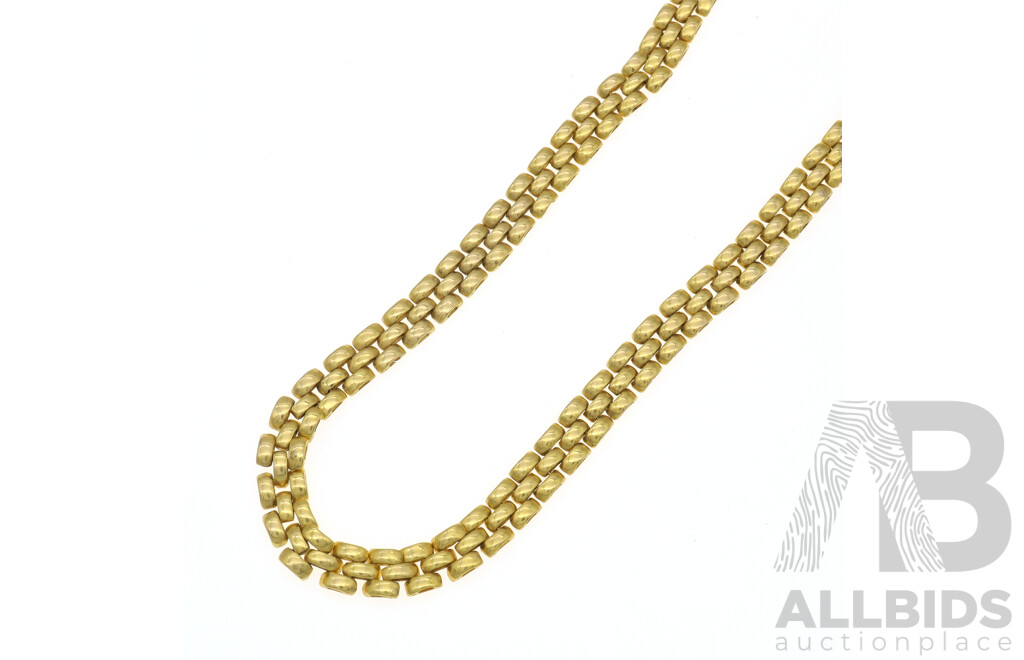 14ct Three Row Linked Chain, 9mm - Lot 1559890 | ALLBIDS