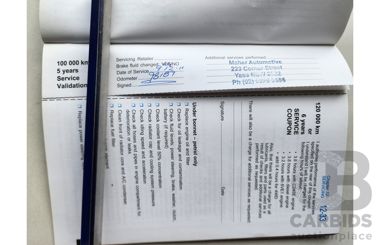 12/2003 Holden Rodeo LT RWD RA Crew Cab P/Up Gold 3.5L