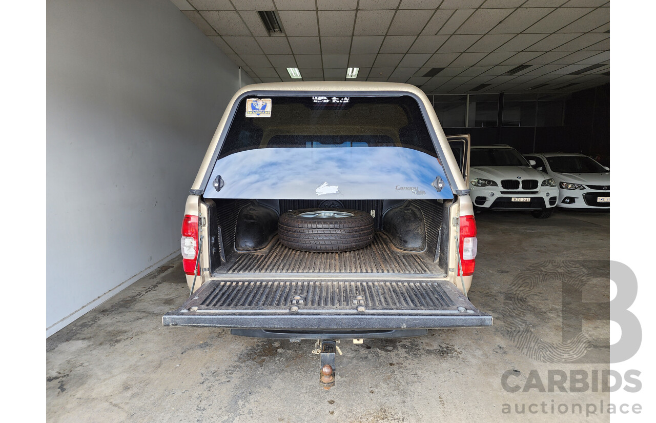 12/2003 Holden Rodeo LT RWD RA Crew Cab P/Up Gold 3.5L