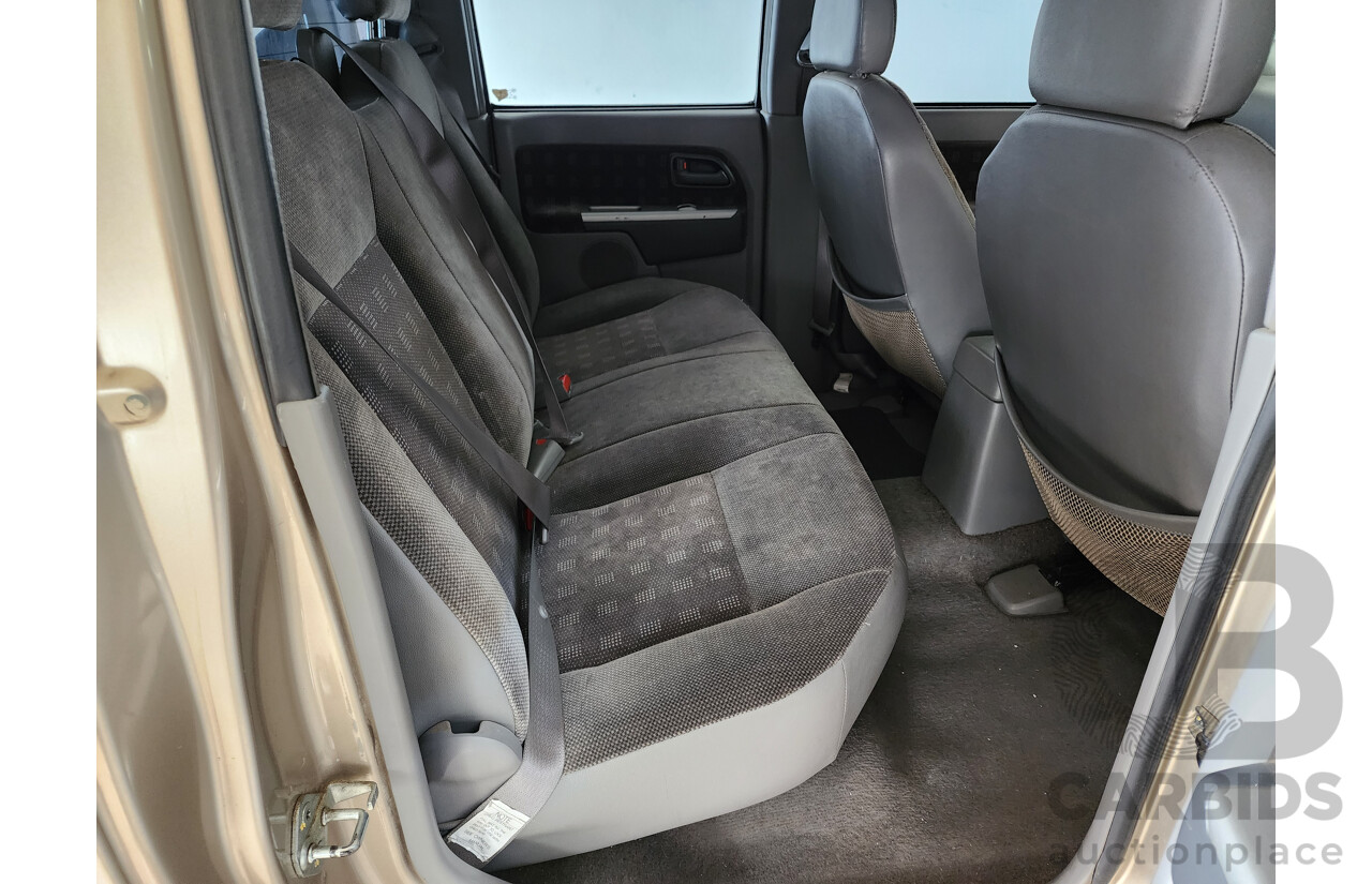 12/2003 Holden Rodeo LT RWD RA Crew Cab P/Up Gold 3.5L