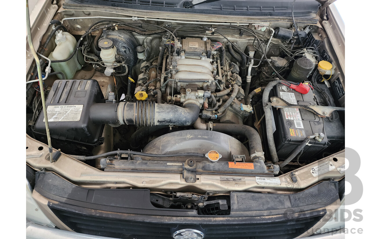 12/2003 Holden Rodeo LT RWD RA Crew Cab P/Up Gold 3.5L