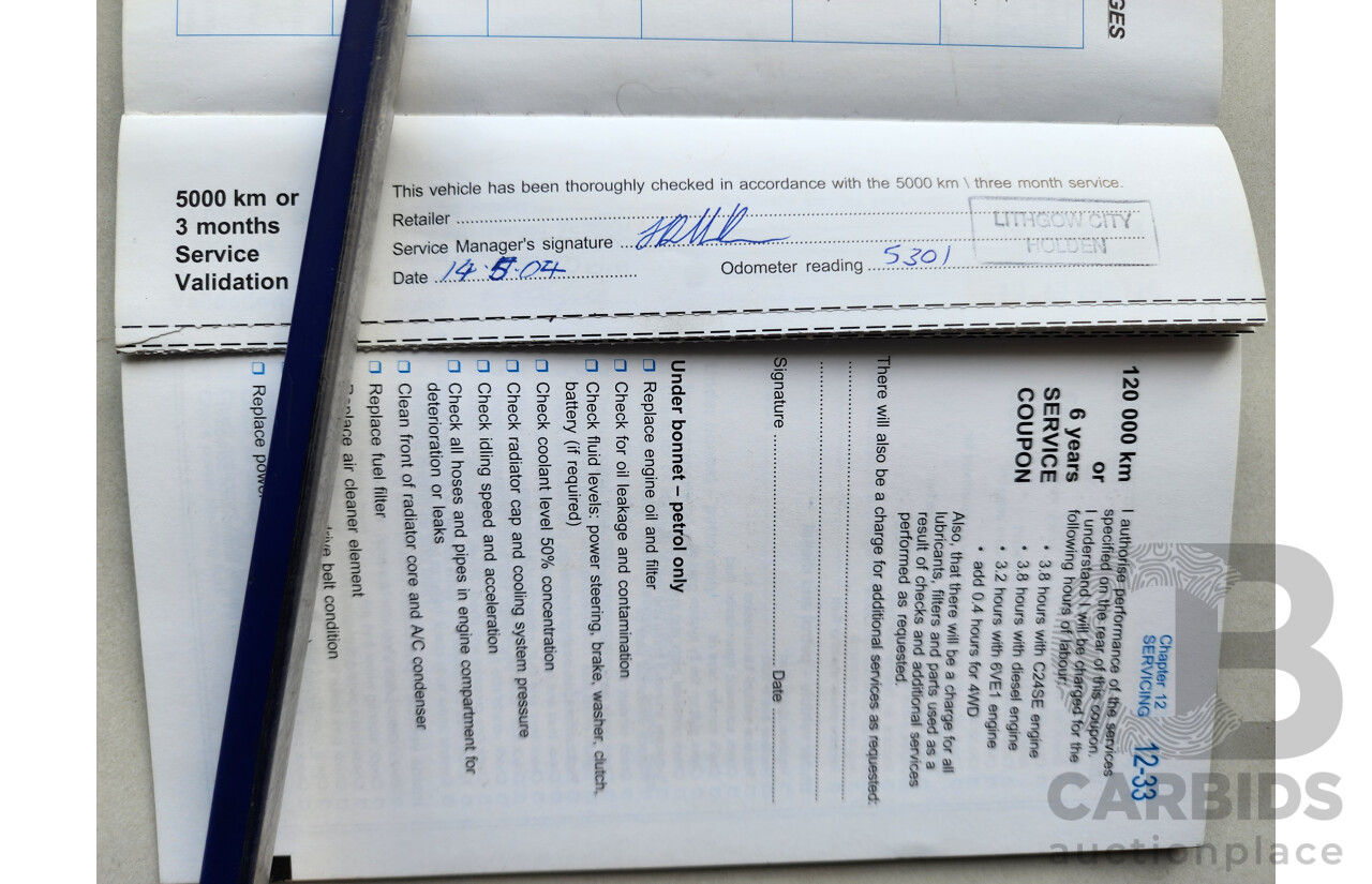 12/2003 Holden Rodeo LT RWD RA Crew Cab P/Up Gold 3.5L