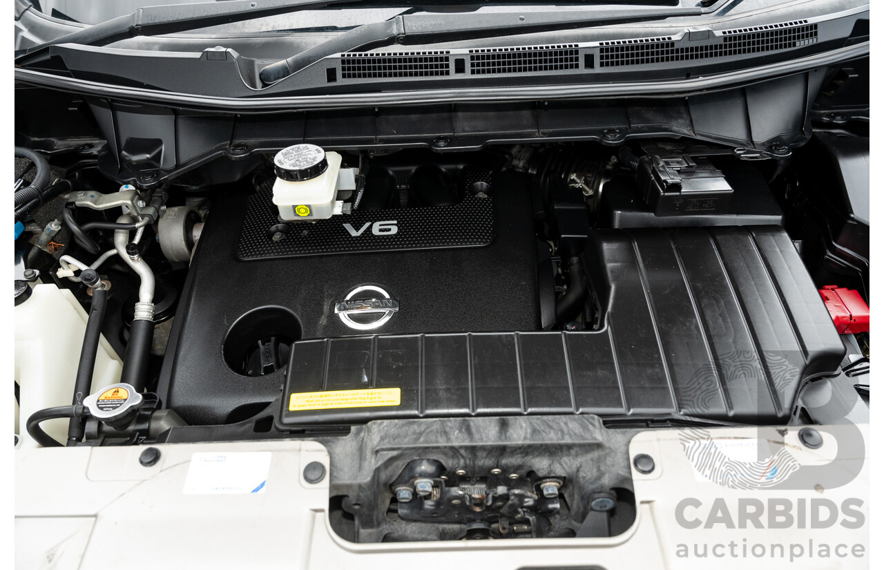 07/2010 Nissan Elgrand Highway Star Premium PE52 4d Wagon Metallic Black V6 3.5L - 7 Seater - Used Import