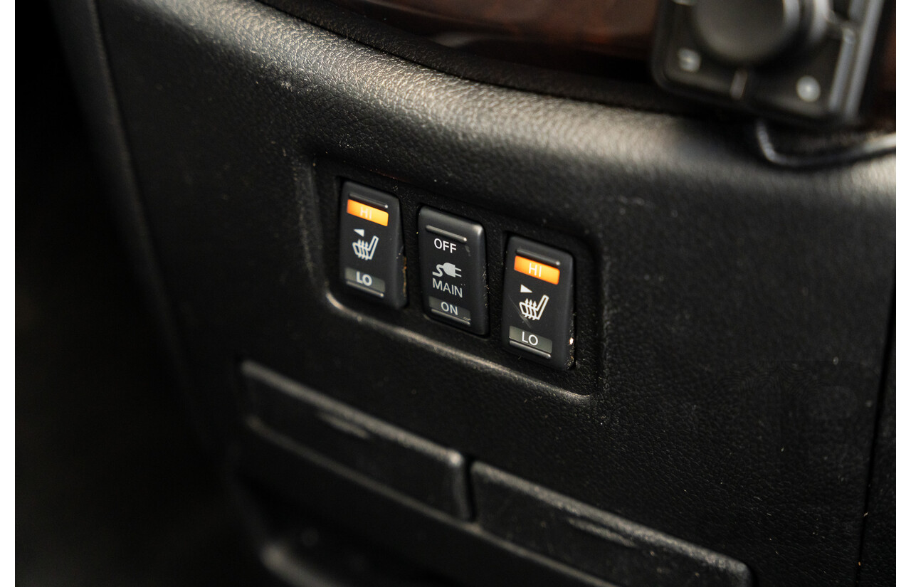 07/2010 Nissan Elgrand Highway Star Premium PE52 4d Wagon Metallic Black V6 3.5L - 7 Seater - Used Import