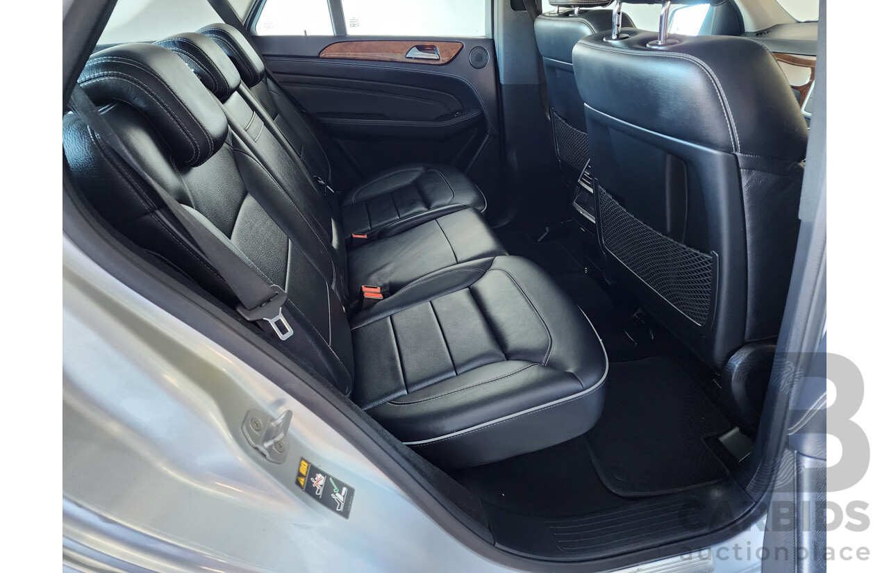 05/2012 Mercedes-Benz Ml 350CDI BLUETEC (4x4) AWD 166 4D Wagon Silver 3.0L