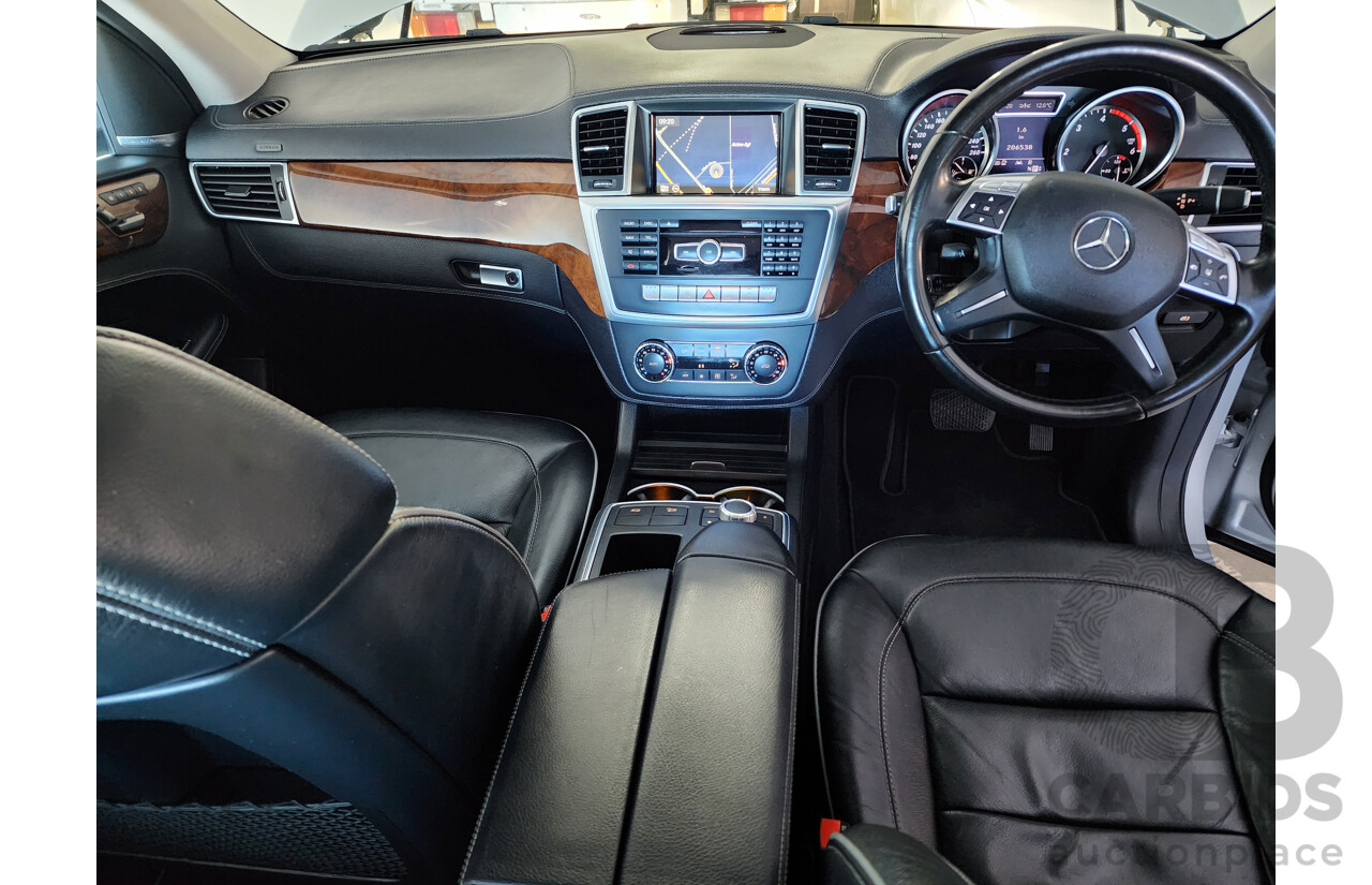 05/2012 Mercedes-Benz Ml 350CDI BLUETEC (4x4) AWD 166 4D Wagon Silver 3.0L