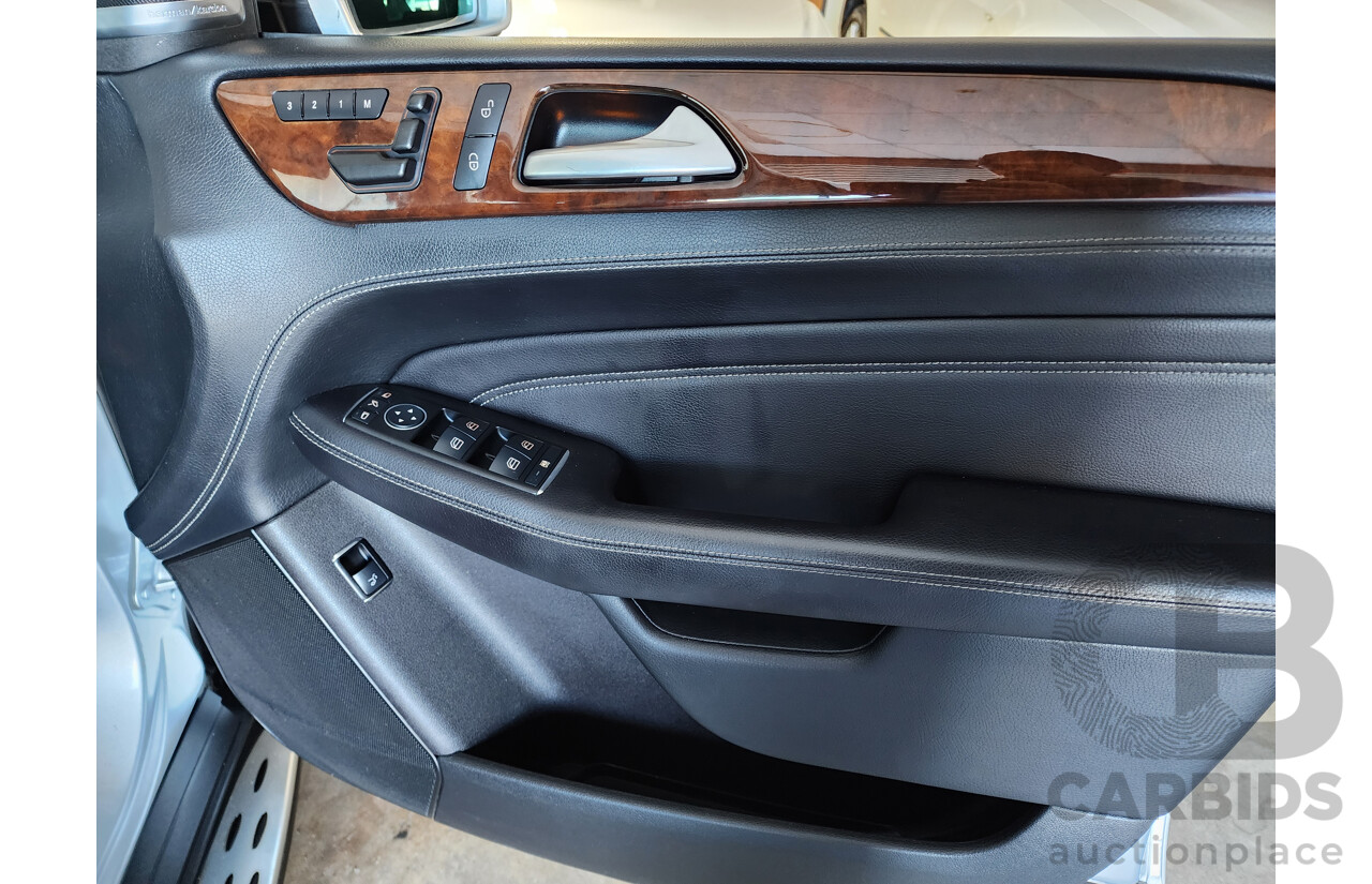 05/2012 Mercedes-Benz Ml 350CDI BLUETEC (4x4) AWD 166 4D Wagon Silver 3.0L