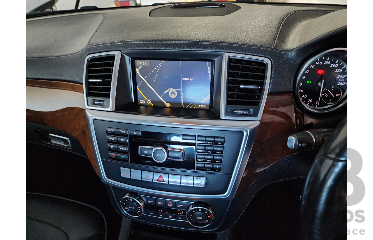 05/2012 Mercedes-Benz Ml 350CDI BLUETEC (4x4) AWD 166 4D Wagon Silver 3.0L