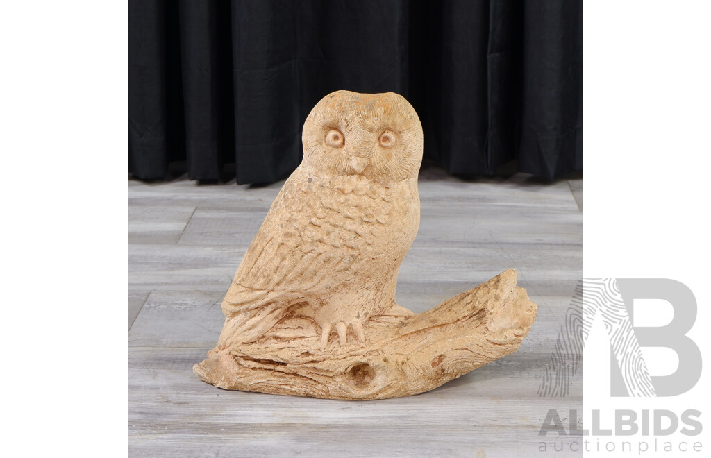 Concrete Garden Owl