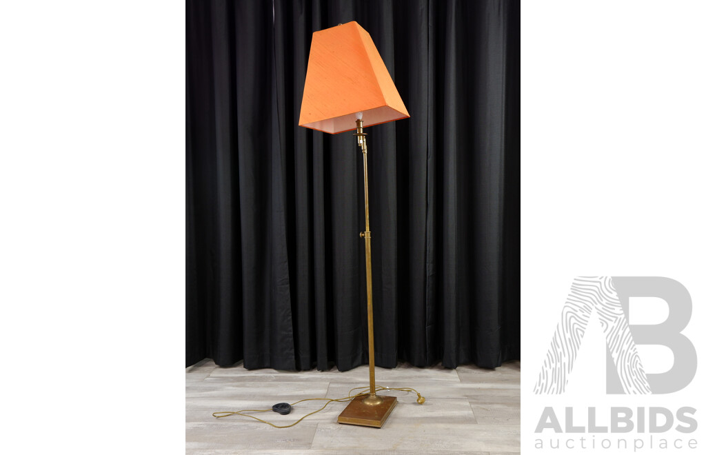 Brass Articulated Floor Lamp