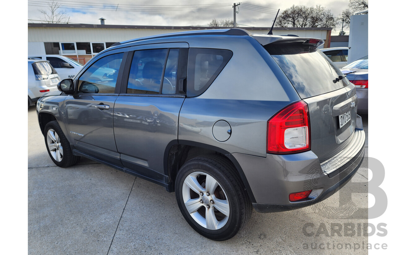 11/2012 Jeep Compass SPORT 4x4 MK MY12 4D Wagon Grey 2.4L