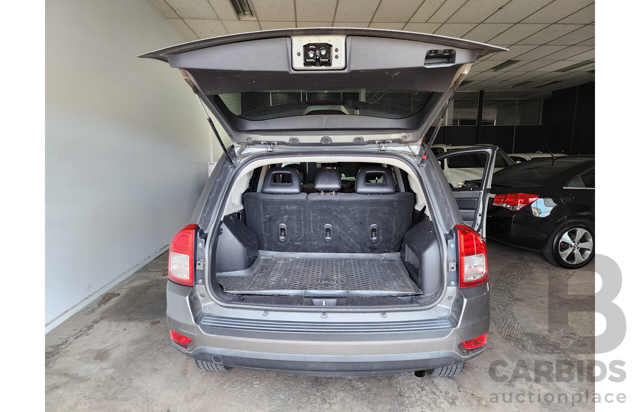 11/2012 Jeep Compass SPORT 4x4 MK MY12 4D Wagon Grey 2.4L
