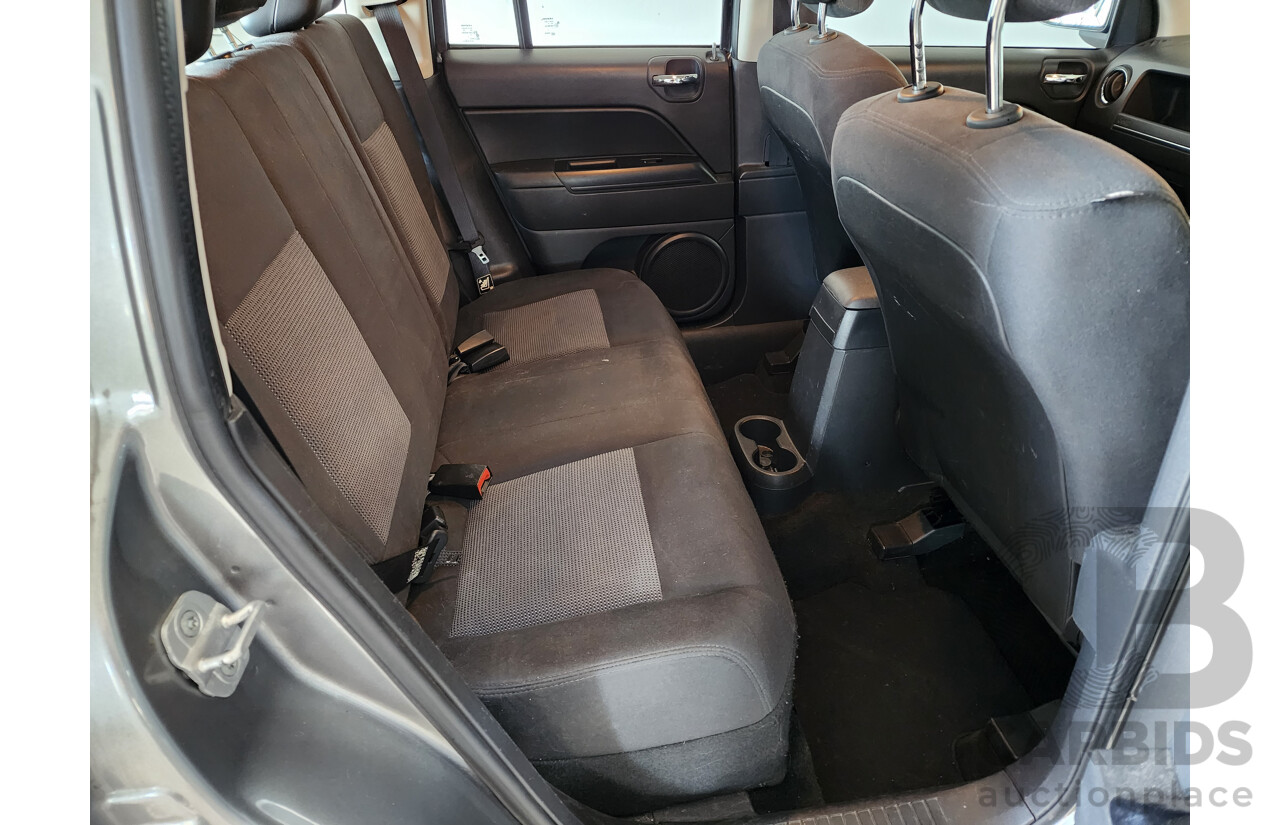 11/2012 Jeep Compass SPORT 4x4 MK MY12 4D Wagon Grey 2.4L