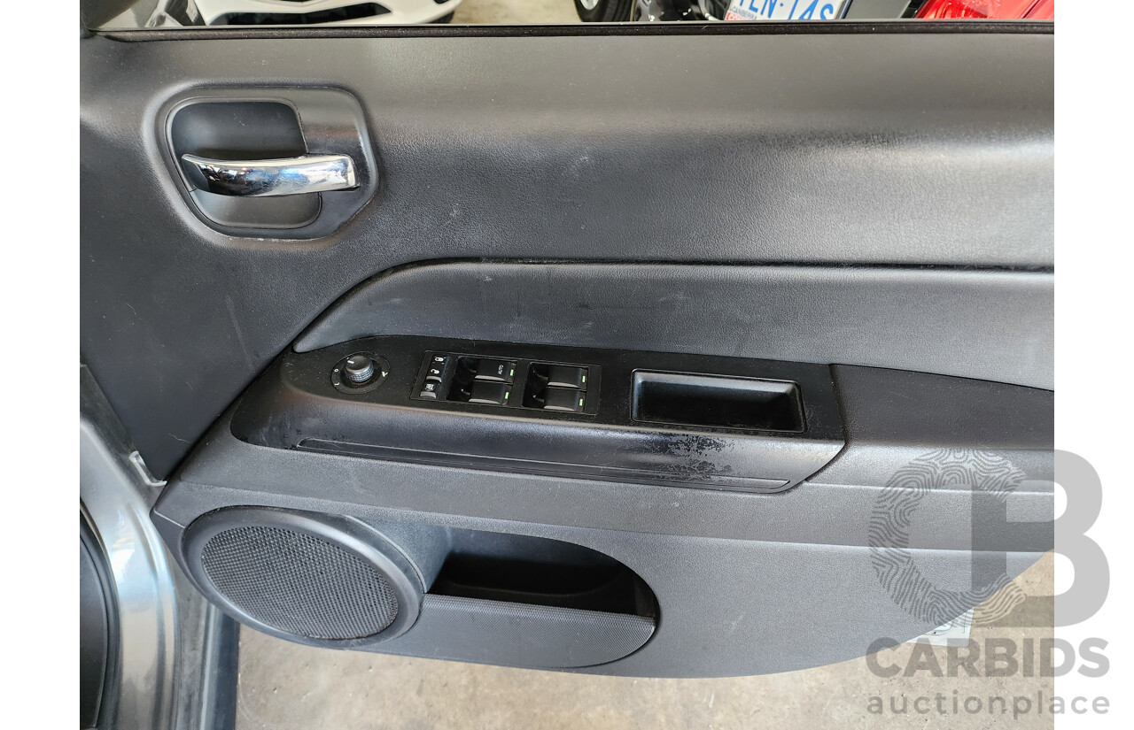 11/2012 Jeep Compass SPORT 4x4 MK MY12 4D Wagon Grey 2.4L