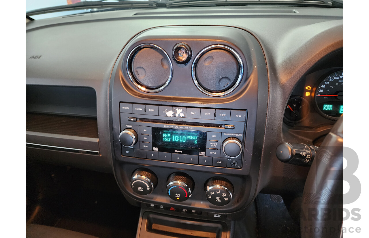 11/2012 Jeep Compass SPORT 4x4 MK MY12 4D Wagon Grey 2.4L