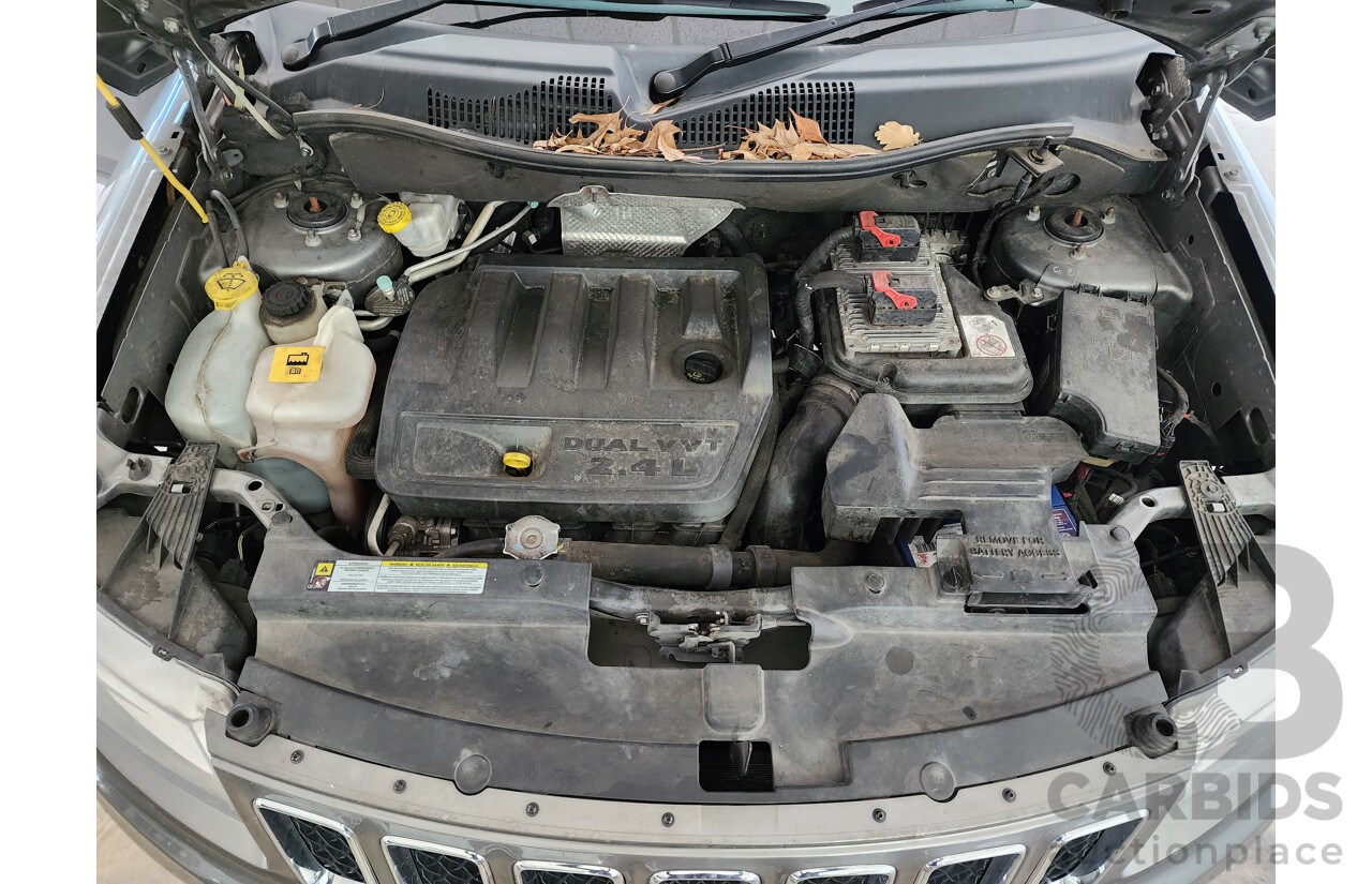 11/2012 Jeep Compass SPORT 4x4 MK MY12 4D Wagon Grey 2.4L