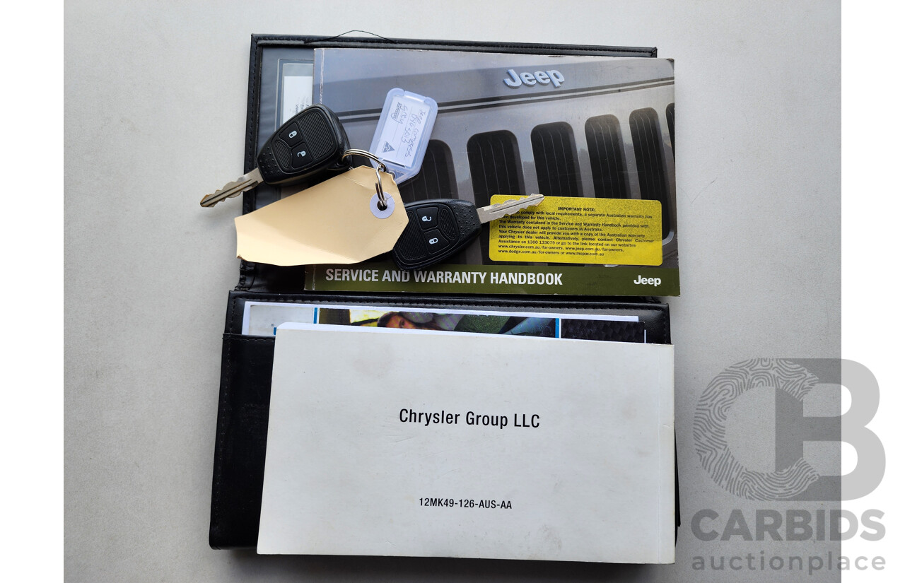 11/2012 Jeep Compass SPORT 4x4 MK MY12 4D Wagon Grey 2.4L