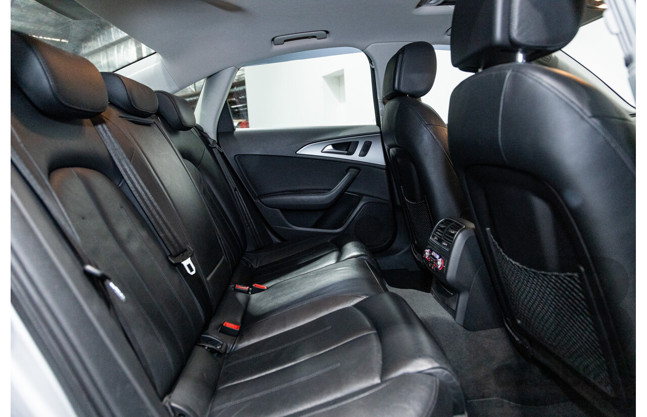 09/2012 Audi A6 2.0 TFSI 4GL 4d Sedan Metallic Silver Turbo 2.0L