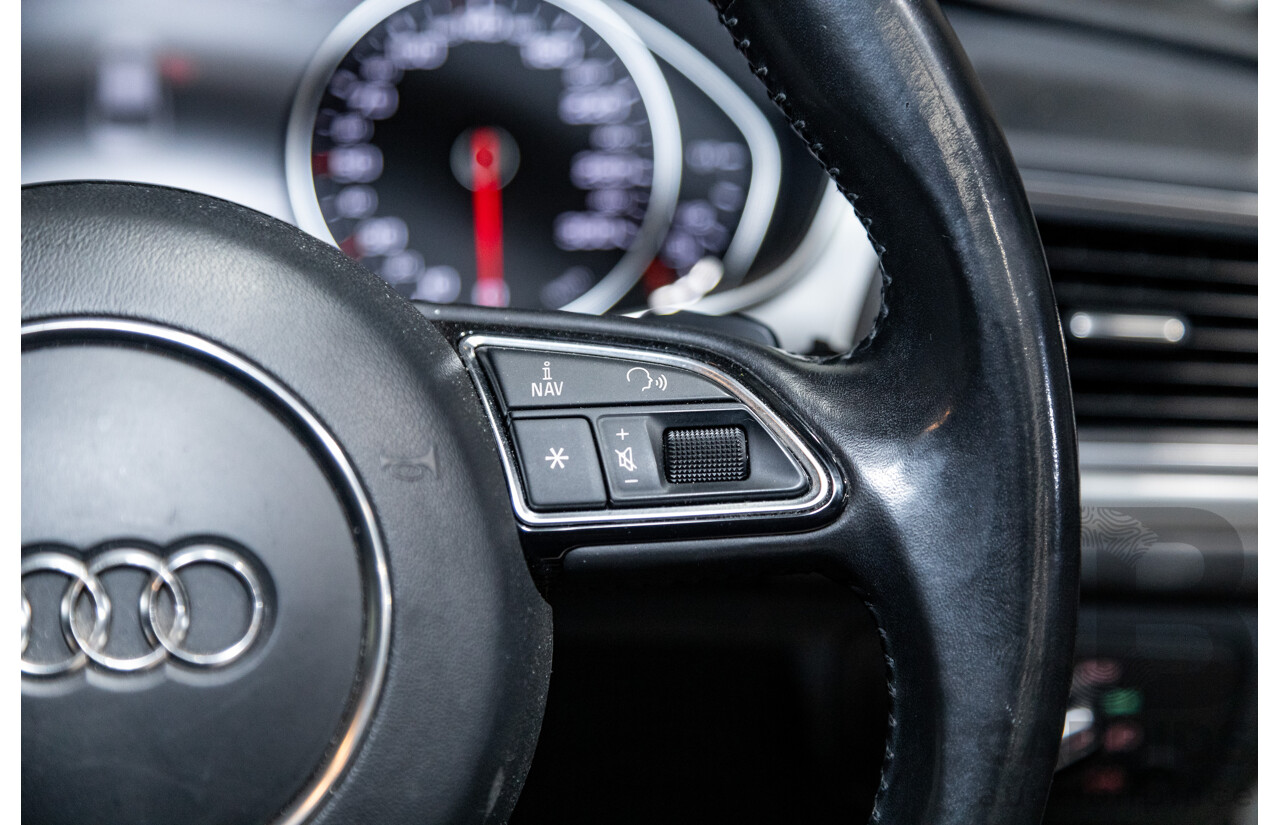 09/2012 Audi A6 2.0 TFSI 4GL 4d Sedan Metallic Silver Turbo 2.0L