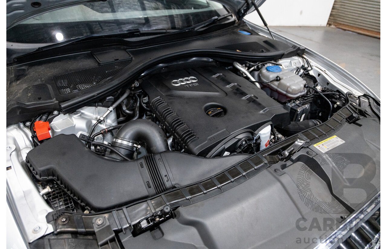 09/2012 Audi A6 2.0 TFSI 4GL 4d Sedan Metallic Silver Turbo 2.0L