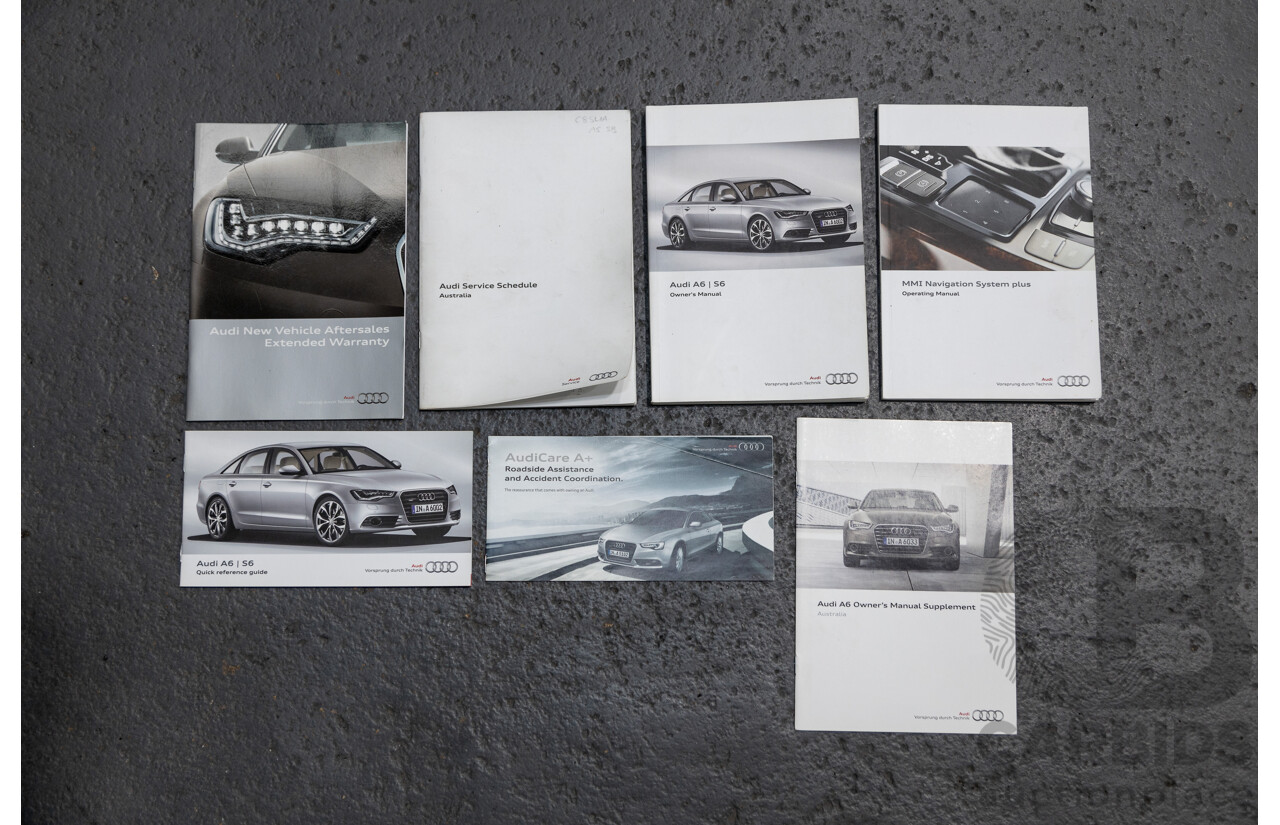 09/2012 Audi A6 2.0 TFSI 4GL 4d Sedan Metallic Silver Turbo 2.0L