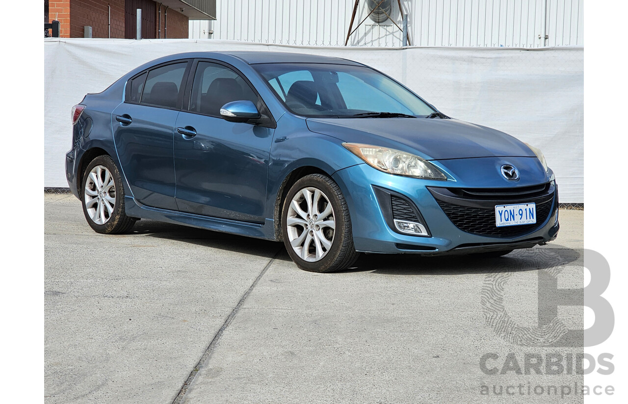 6/2009 Mazda Mazda3 SP25 BL 4d Sedan Blue 2.5L