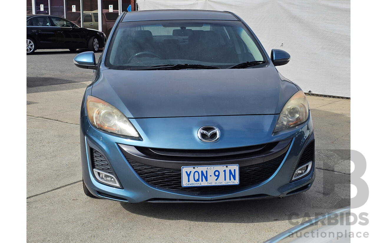 6/2009 Mazda Mazda3 SP25 BL 4d Sedan Blue 2.5L