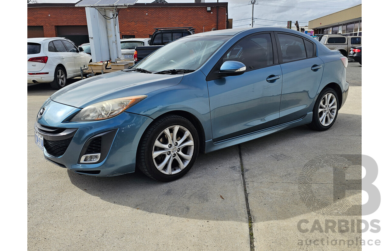 6/2009 Mazda Mazda3 SP25 BL 4d Sedan Blue 2.5L
