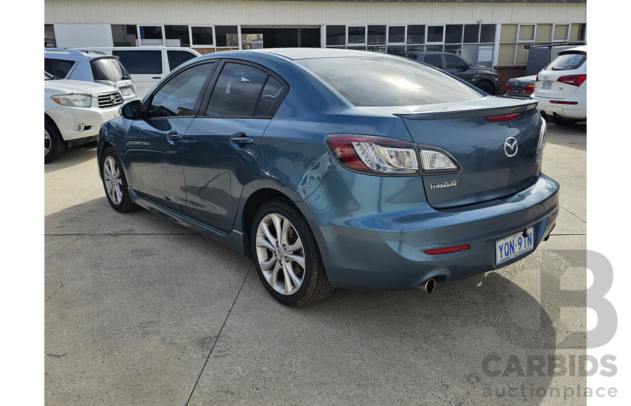 6/2009 Mazda Mazda3 SP25 BL 4d Sedan Blue 2.5L