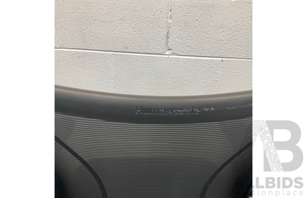 Humanscale Mesh Back Drafting Chair - LOT of 2 - ORP $3000