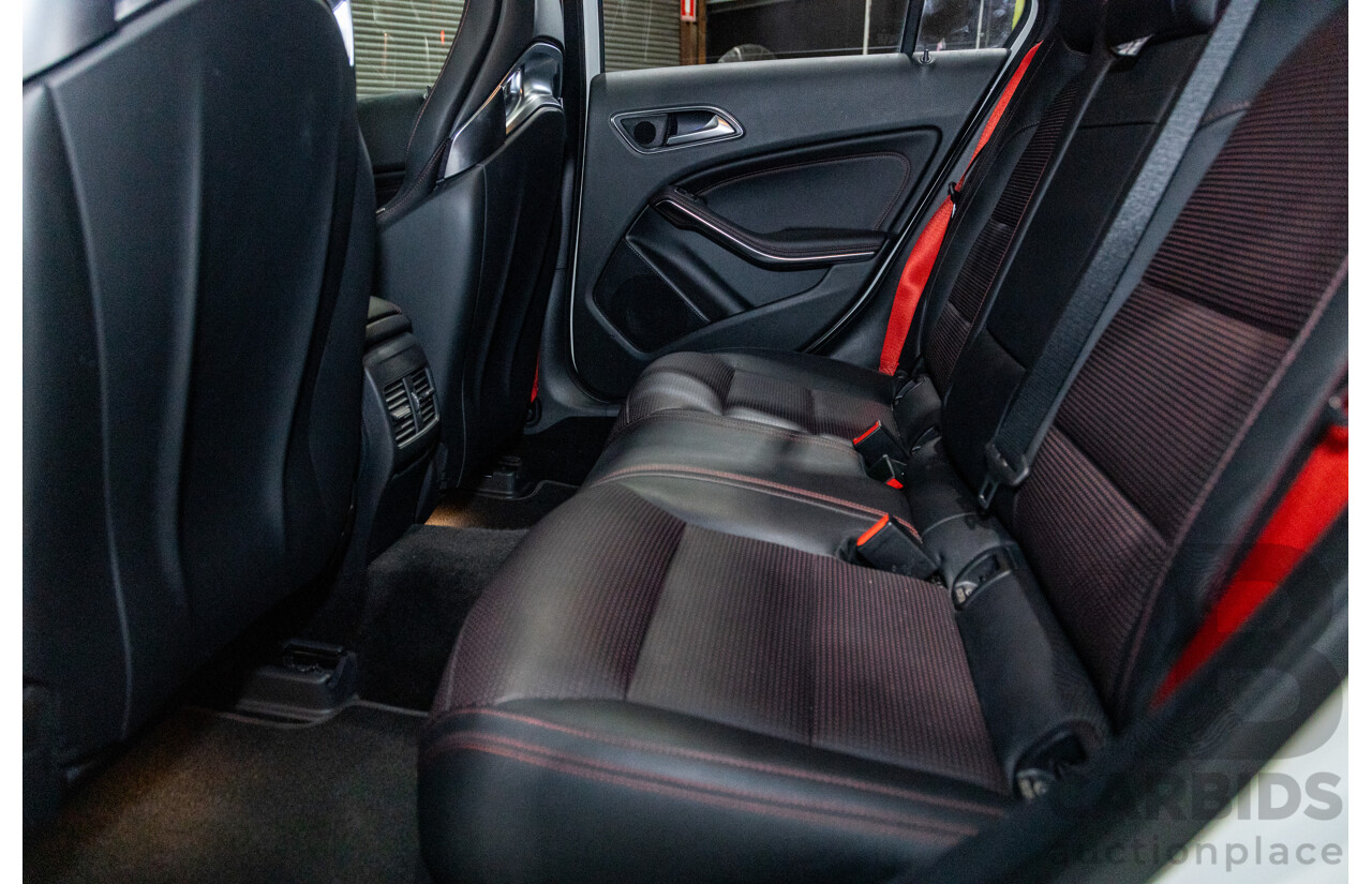 03/2017 Mercedes Benz A45 AMG (AWD) 176 4d Hatchback Calcite White Turbo 2.0L