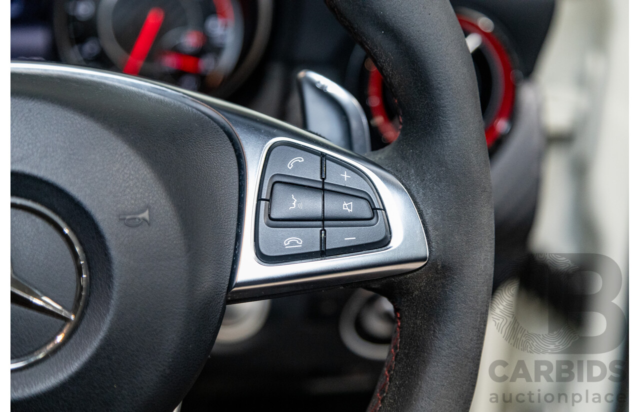 03/2017 Mercedes Benz A45 AMG (AWD) 176 4d Hatchback Calcite White Turbo 2.0L