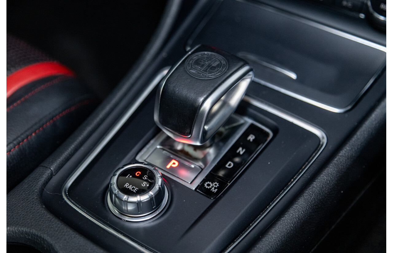 03/2017 Mercedes Benz A45 AMG (AWD) 176 4d Hatchback Calcite White Turbo 2.0L