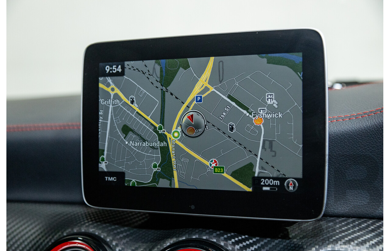 03/2017 Mercedes Benz A45 AMG (AWD) 176 4d Hatchback Calcite White Turbo 2.0L