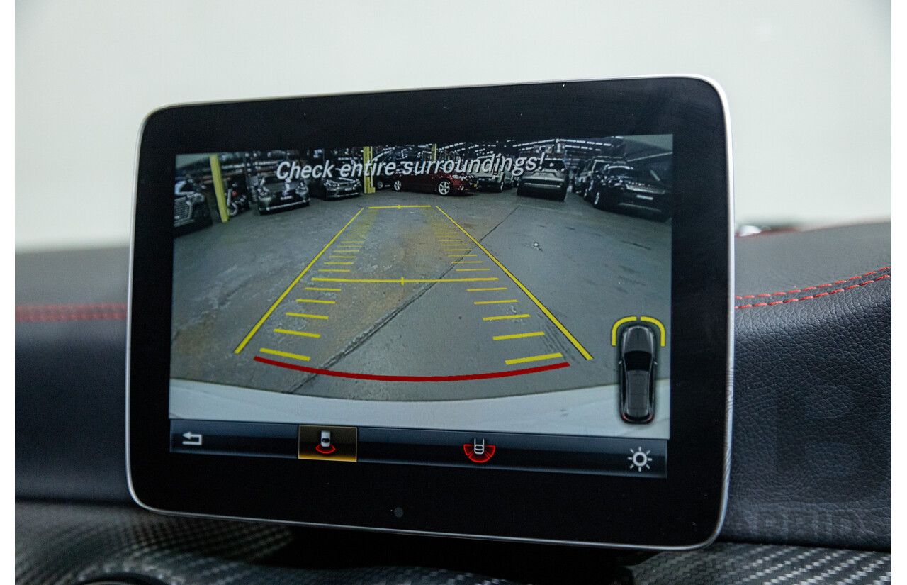 03/2017 Mercedes Benz A45 AMG (AWD) 176 4d Hatchback Calcite White Turbo 2.0L