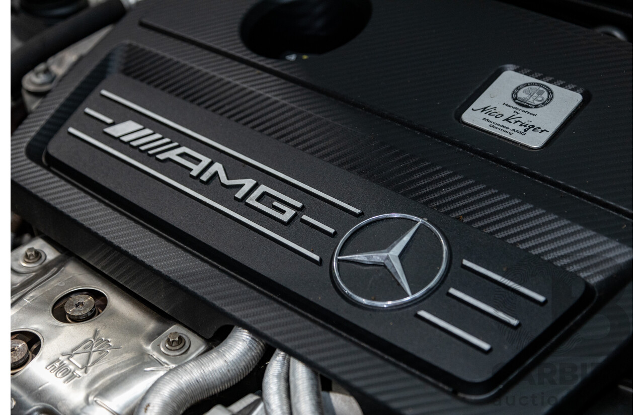 03/2017 Mercedes Benz A45 AMG (AWD) 176 4d Hatchback Calcite White Turbo 2.0L