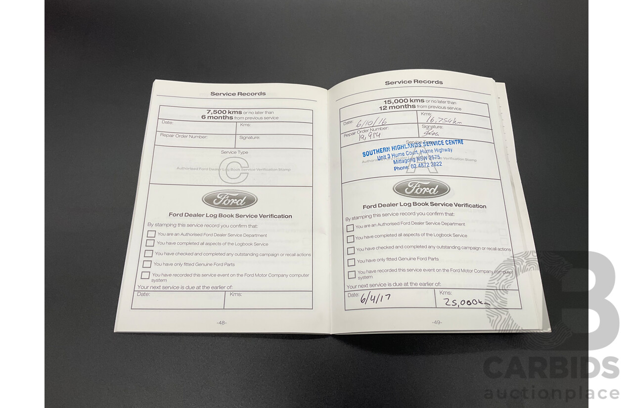 12/2015 Ford Territory TX SZ MK2 4d Wagon Silver 4.0L