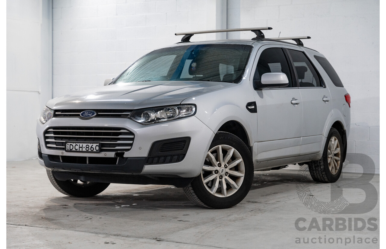 12/2015 Ford Territory TX SZ MK2 4d Wagon Silver 4.0L