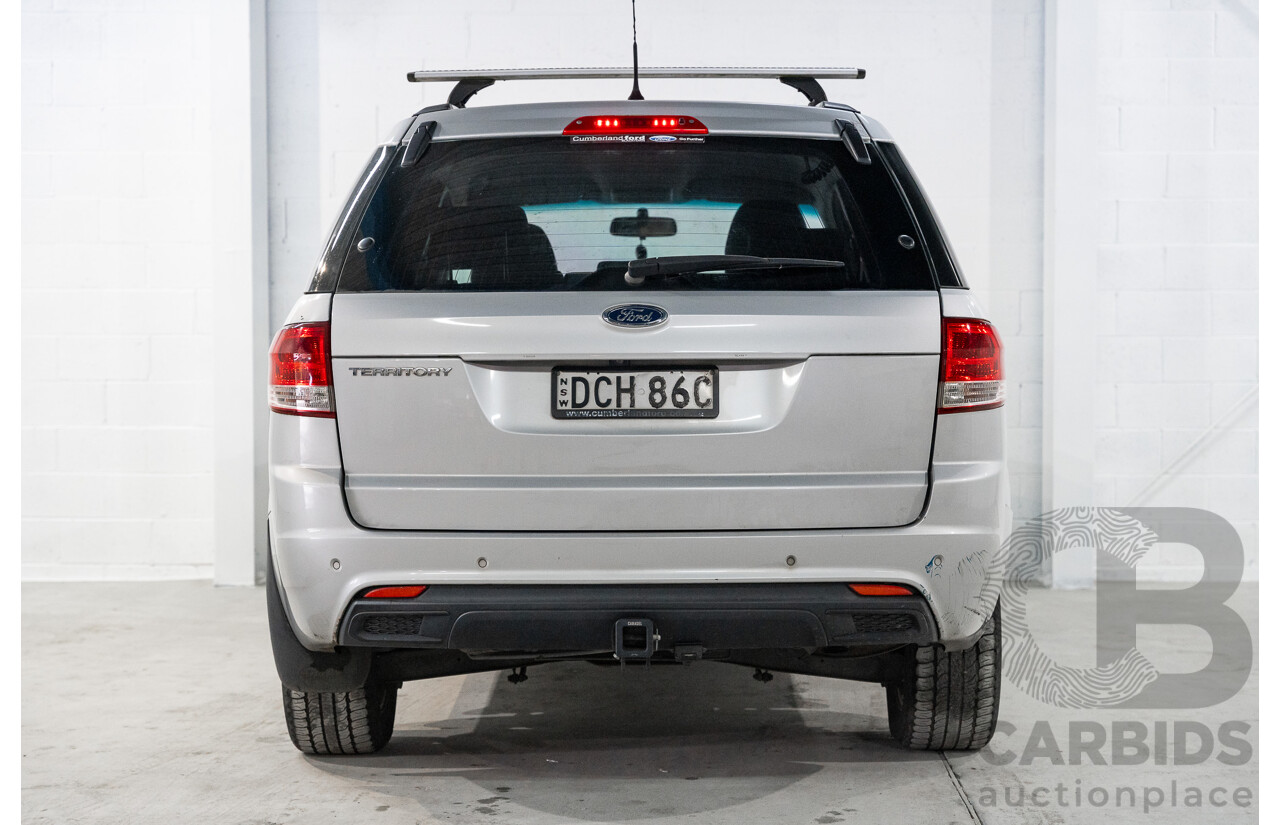 12/2015 Ford Territory TX SZ MK2 4d Wagon Silver 4.0L