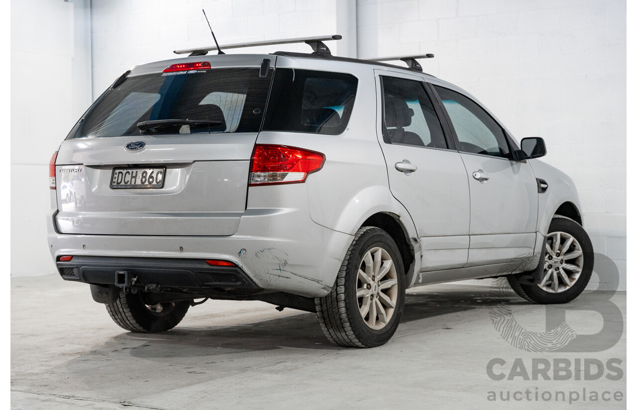 12/2015 Ford Territory TX SZ MK2 4d Wagon Silver 4.0L